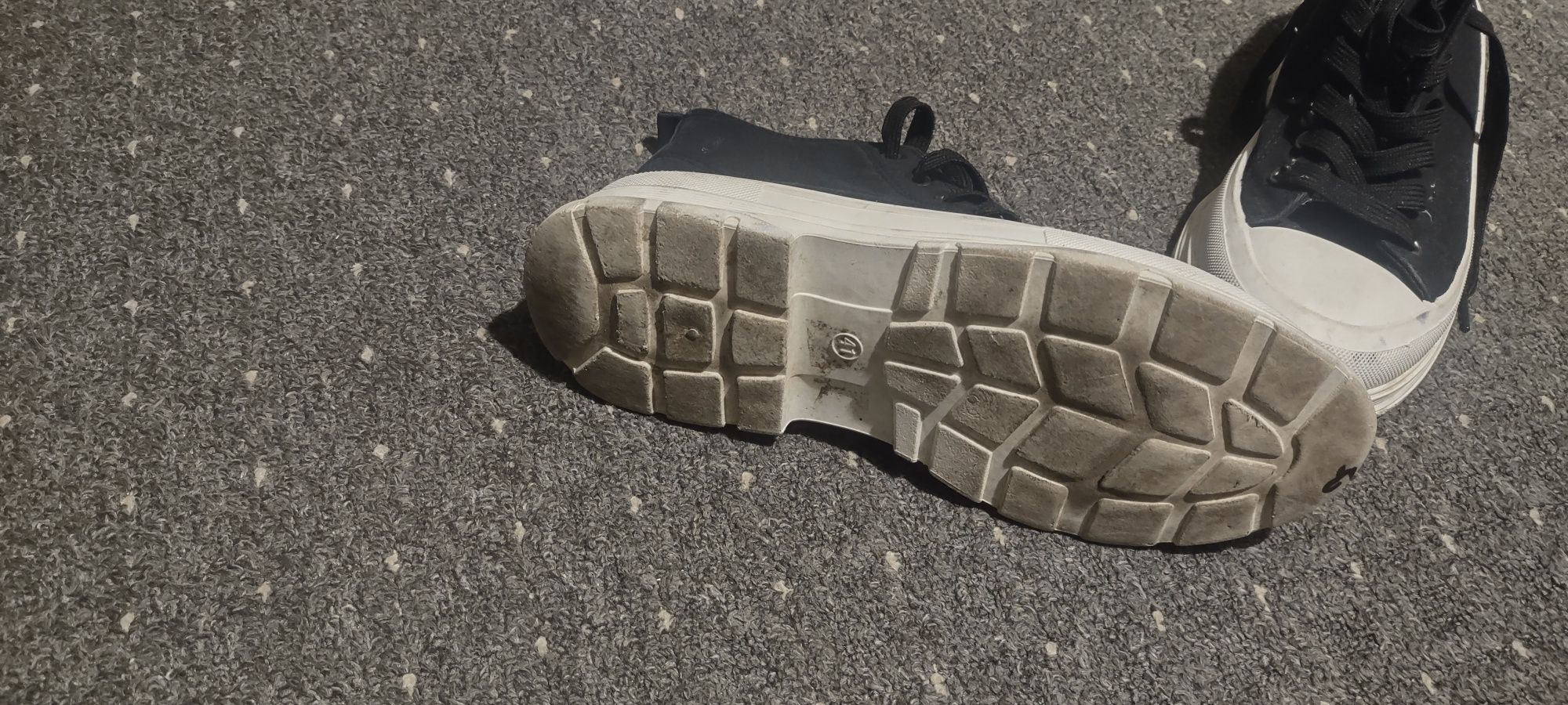 Sneakersy Trampki grube podeszwy modne czarnobiałe hit gratis wysyłka