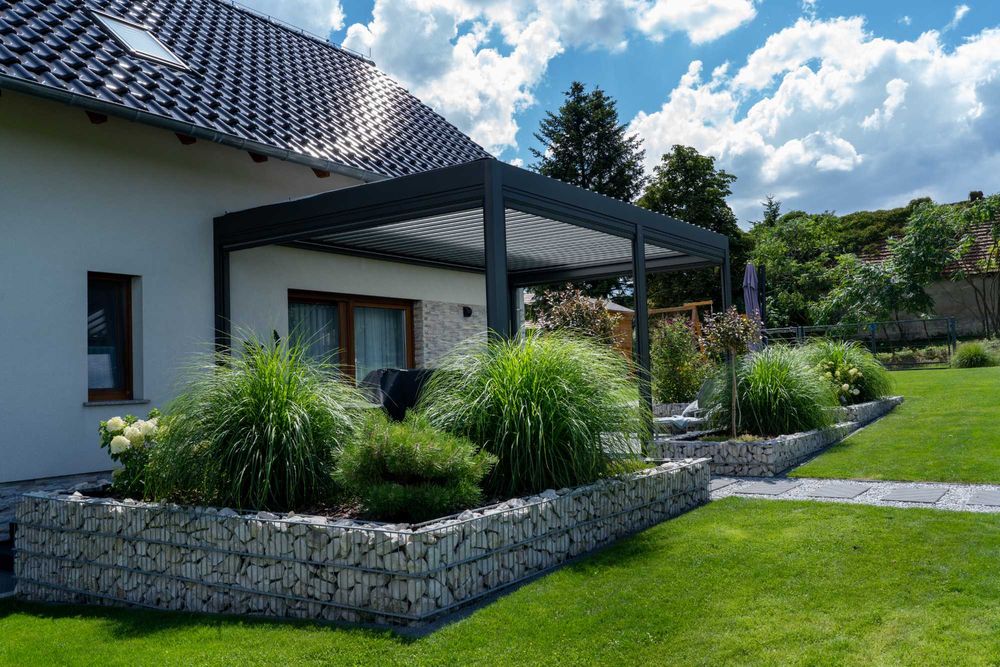 Pergola lamelowa aluminiowa 400x300 Polski Producent różne wymiary