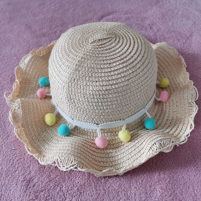 Kapelusz przeciwsłoneczny dla dziewczynki