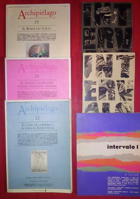 Revistas (literatura, filosofia, ensaio)