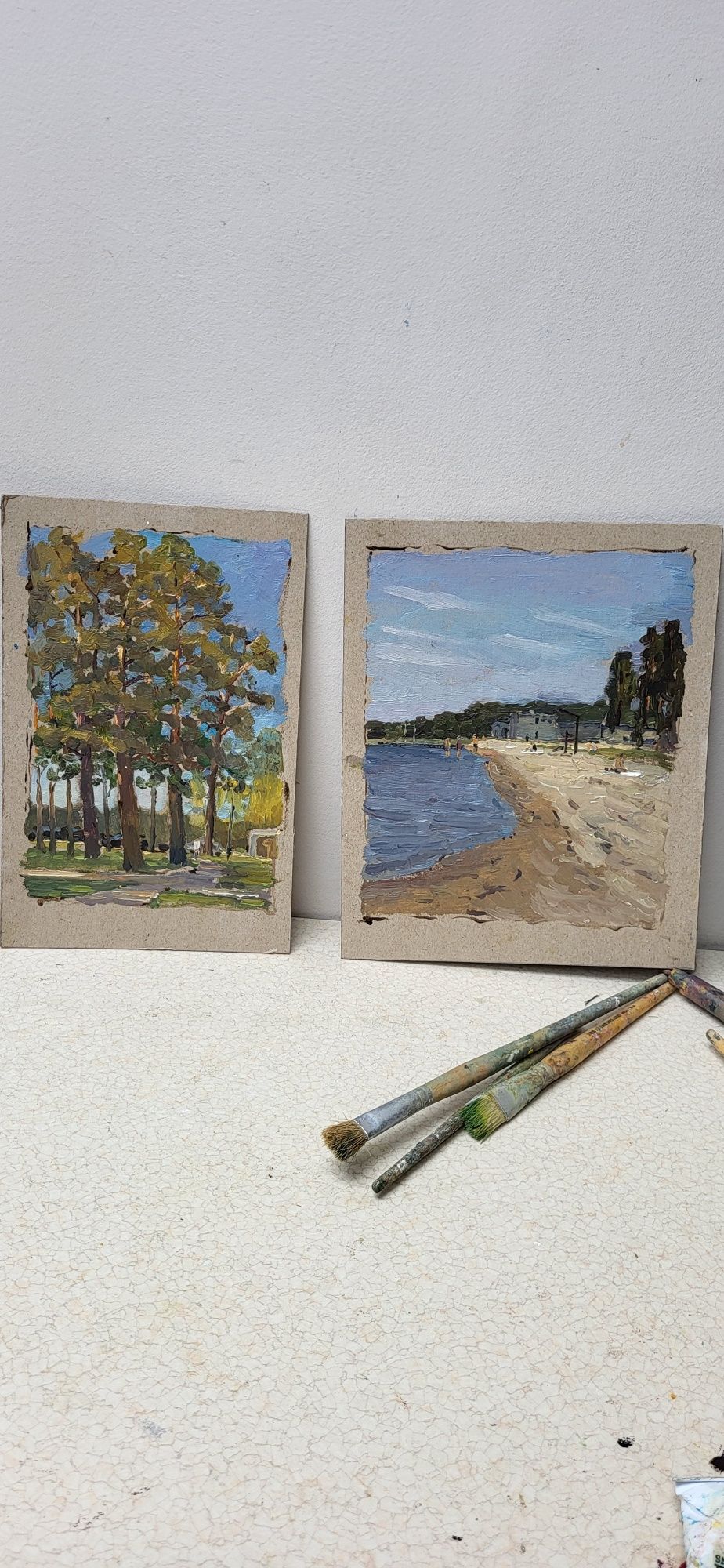 Obraz olejny 27x22 cm