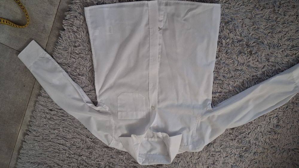 Koszula biała elegancka, wizytowa F&F 7-8 LAT