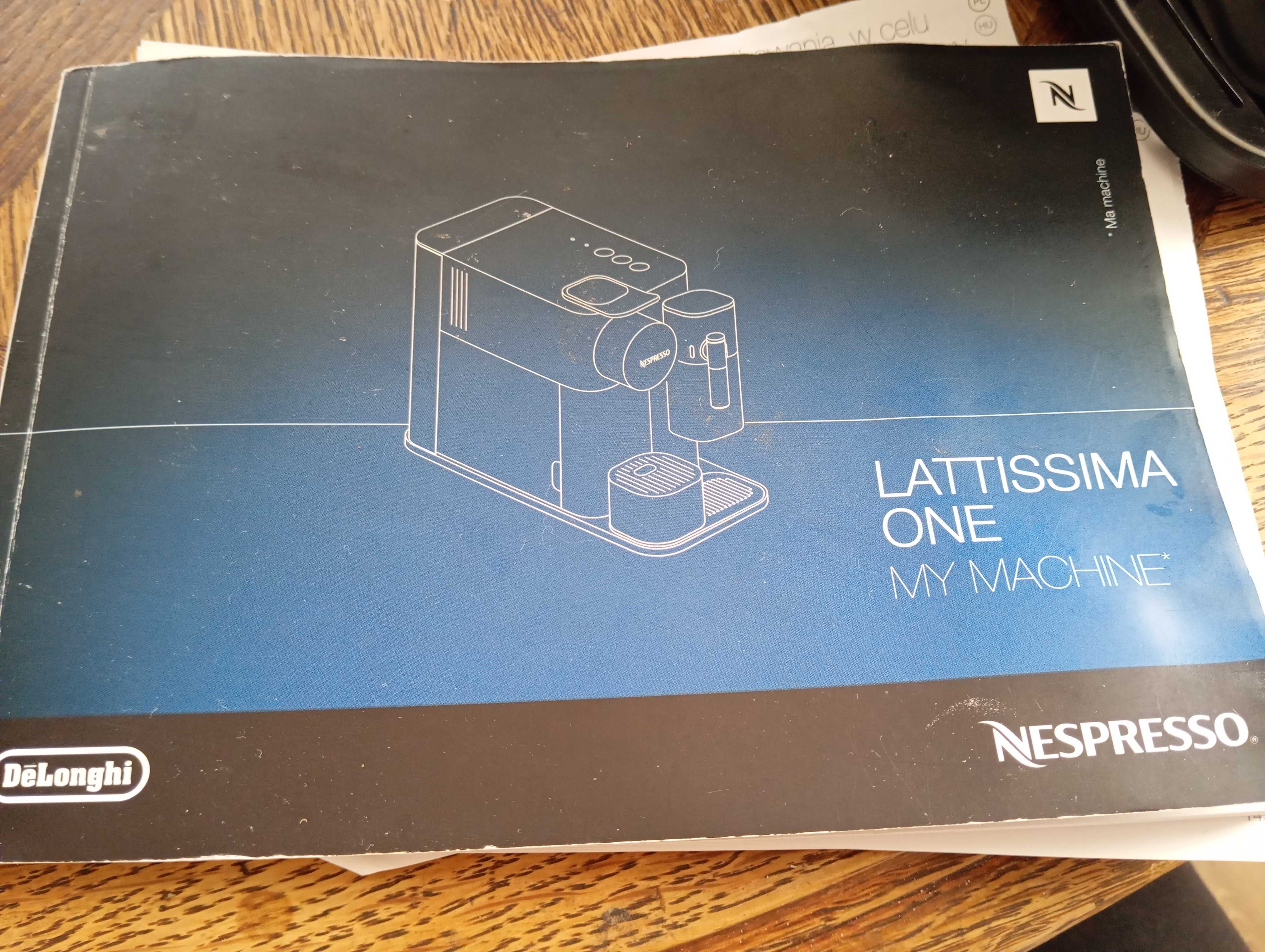 Ekspres do kawy DeLonghi nespresso lattissima one na kapsułki
