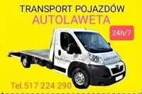 Transport Autolaweta Auto Pomoc 24h/7