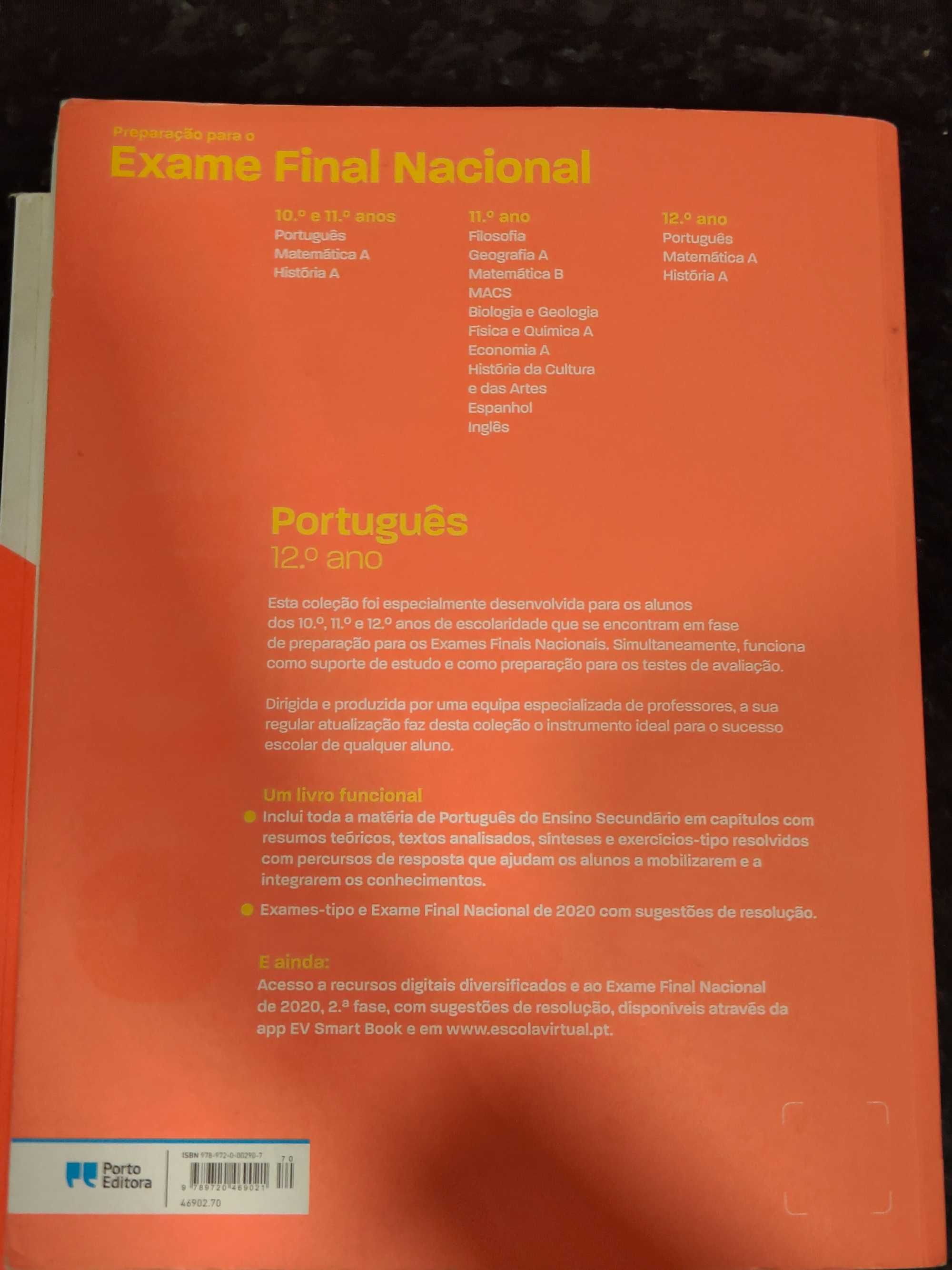 3 Livros - Preparação para exames nacionais