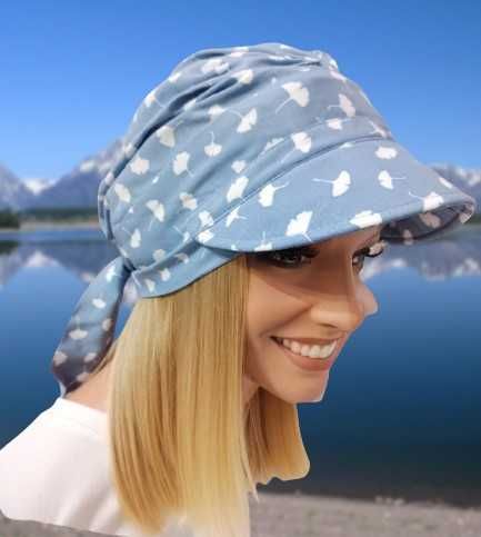 Włosy naturalne słowiańskie na opasce pod chustę, turban kapelusz