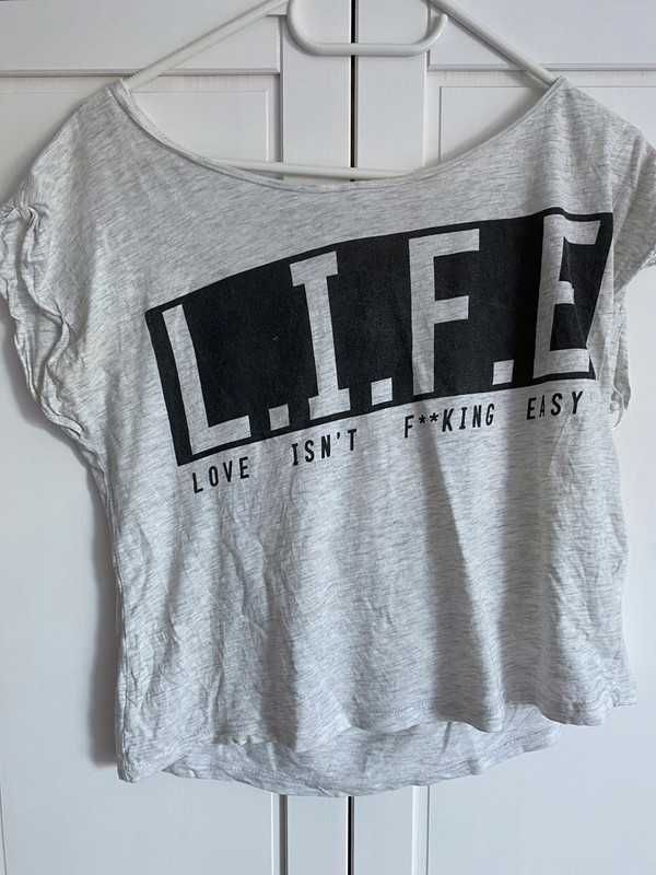 Koszulka crop top 2pak Tally Weijl rozm XS