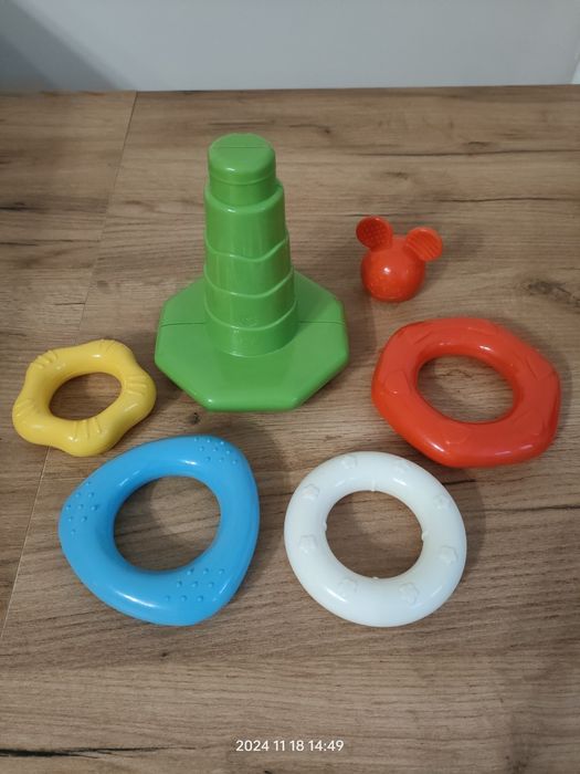 Baby Clementoni Piramidka układanka Disney myszka Miki