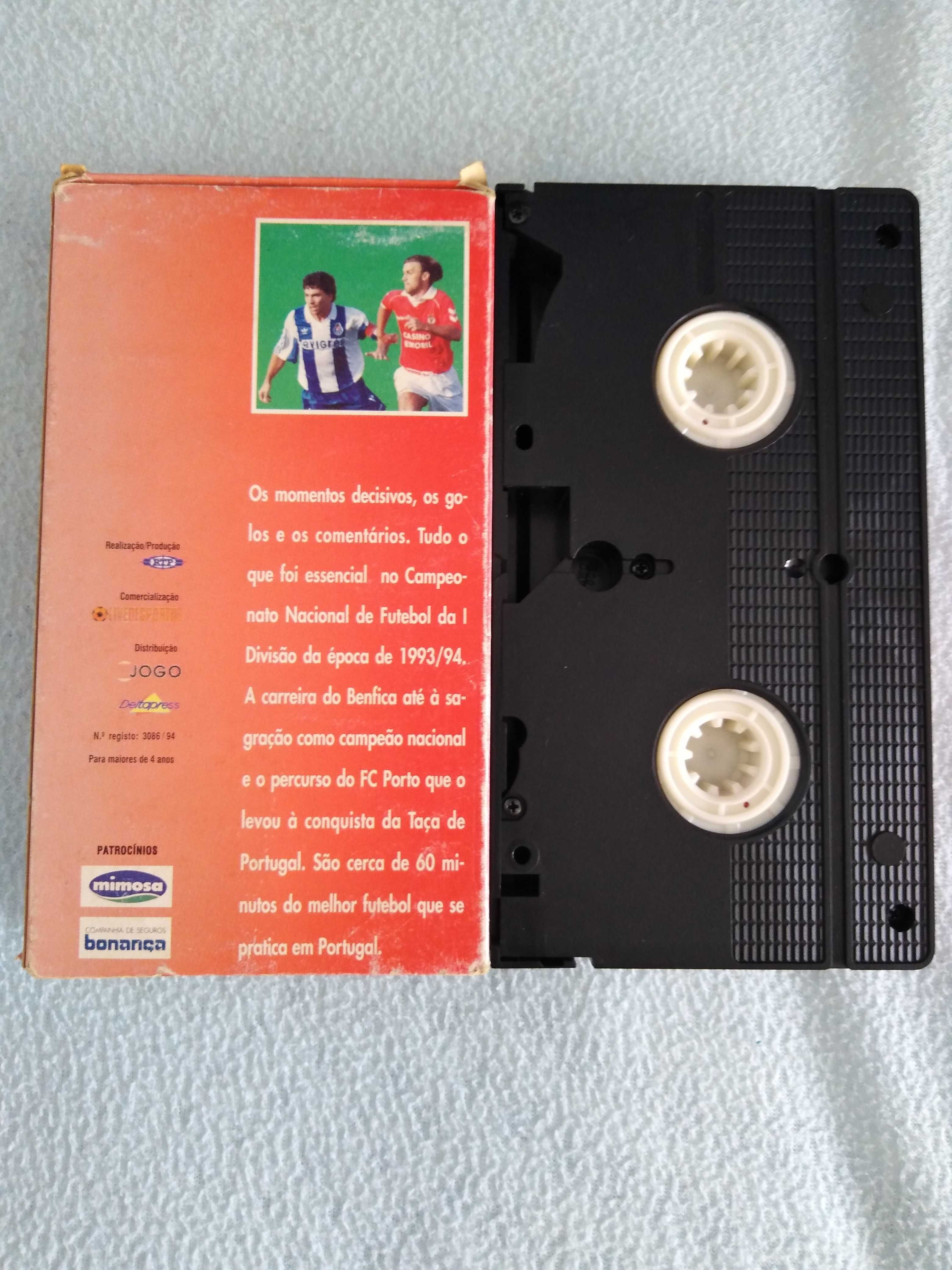 Campeonato Nacional de Futebol 93-94 VHS/VCR