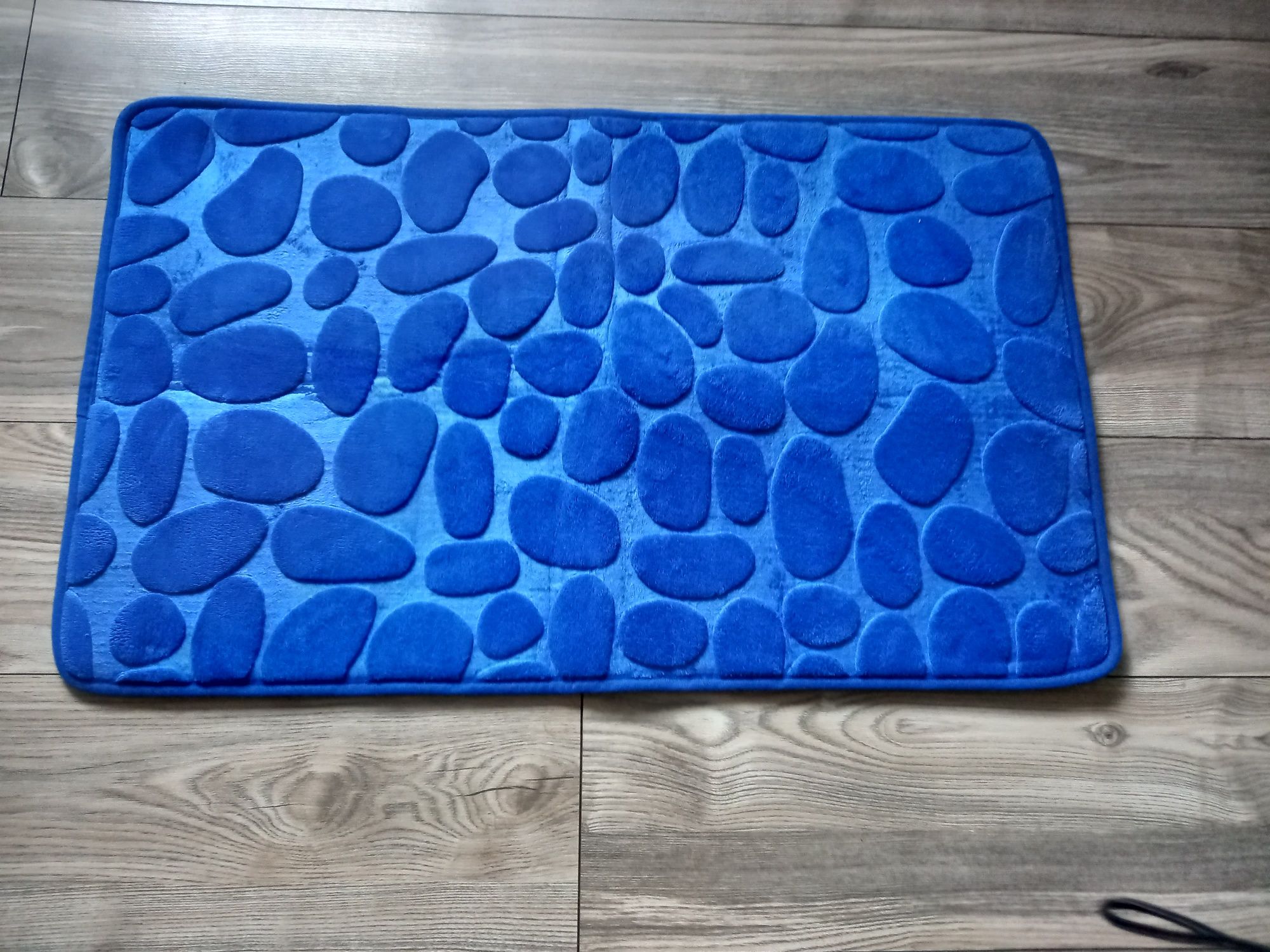 JYSK dywanik  50x80 antypoślizgowy niebieski
