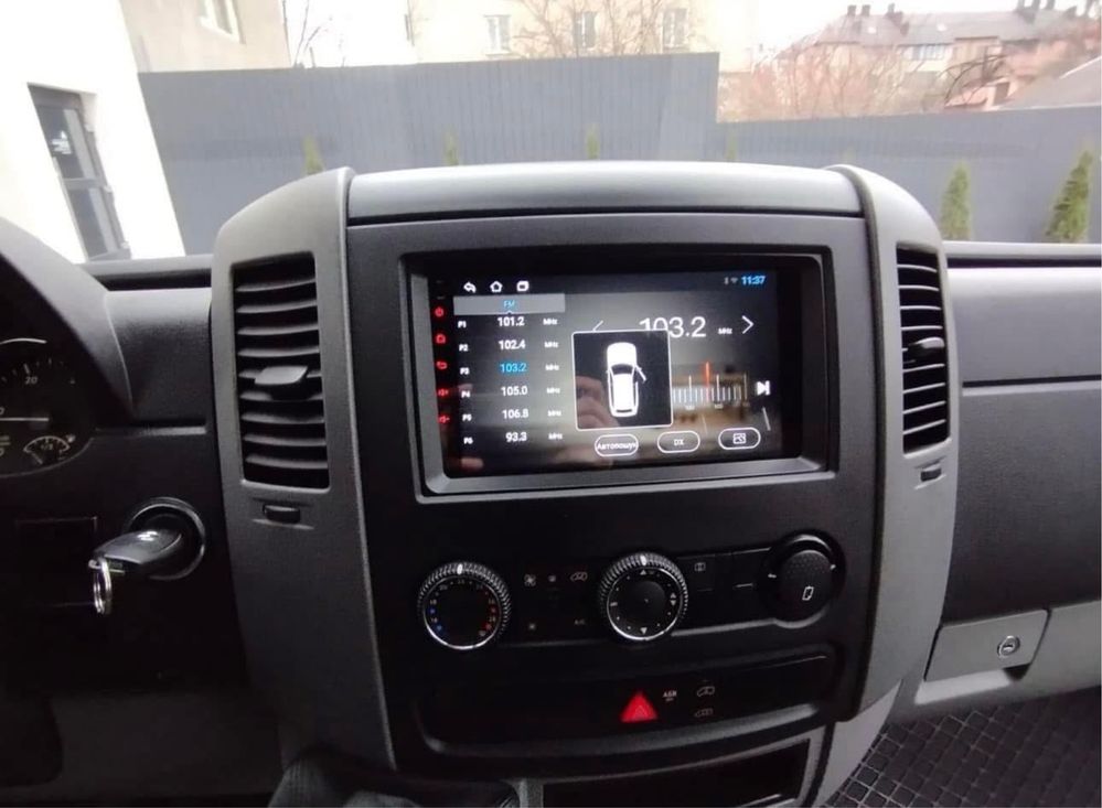 Магнитола Mercedes sprinter w906 B200 w245 w639 Vito viano crafter