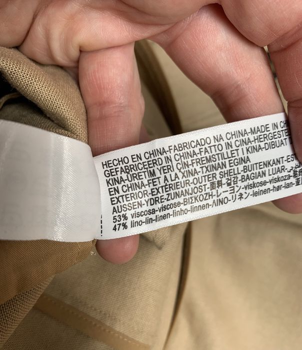 Trencz prochowiec Massimo Dutti L/XL