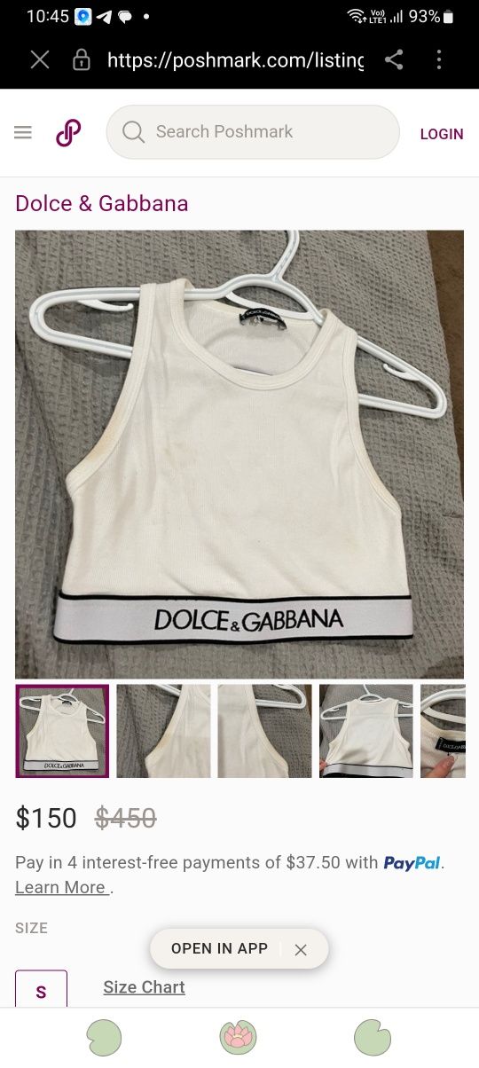 Майка топ dolce & gabbana жіночий