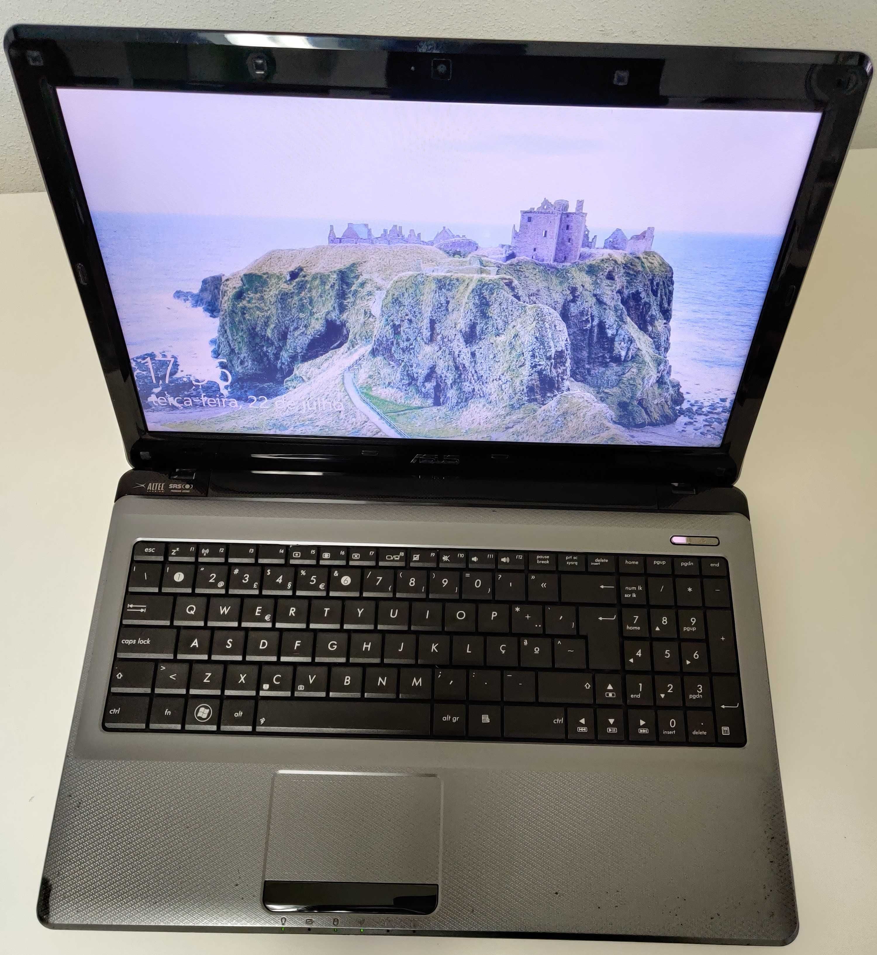 PORTARIL ASUS K52F – i3 | SSD 240GB | 4GB RAM