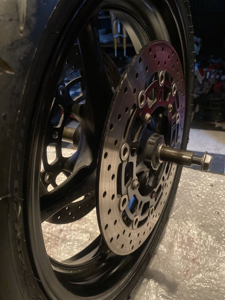 Yamaha R6 RJ11 Koło Felga Przód Tarcze ośka KPL RJ15 N768