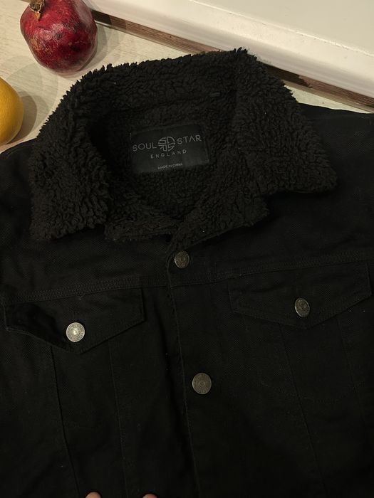 Куртка джинсова зимова утеплена чоловіча