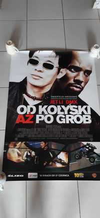 plakat filmowy jet li od kołyski aż po grób, dmx