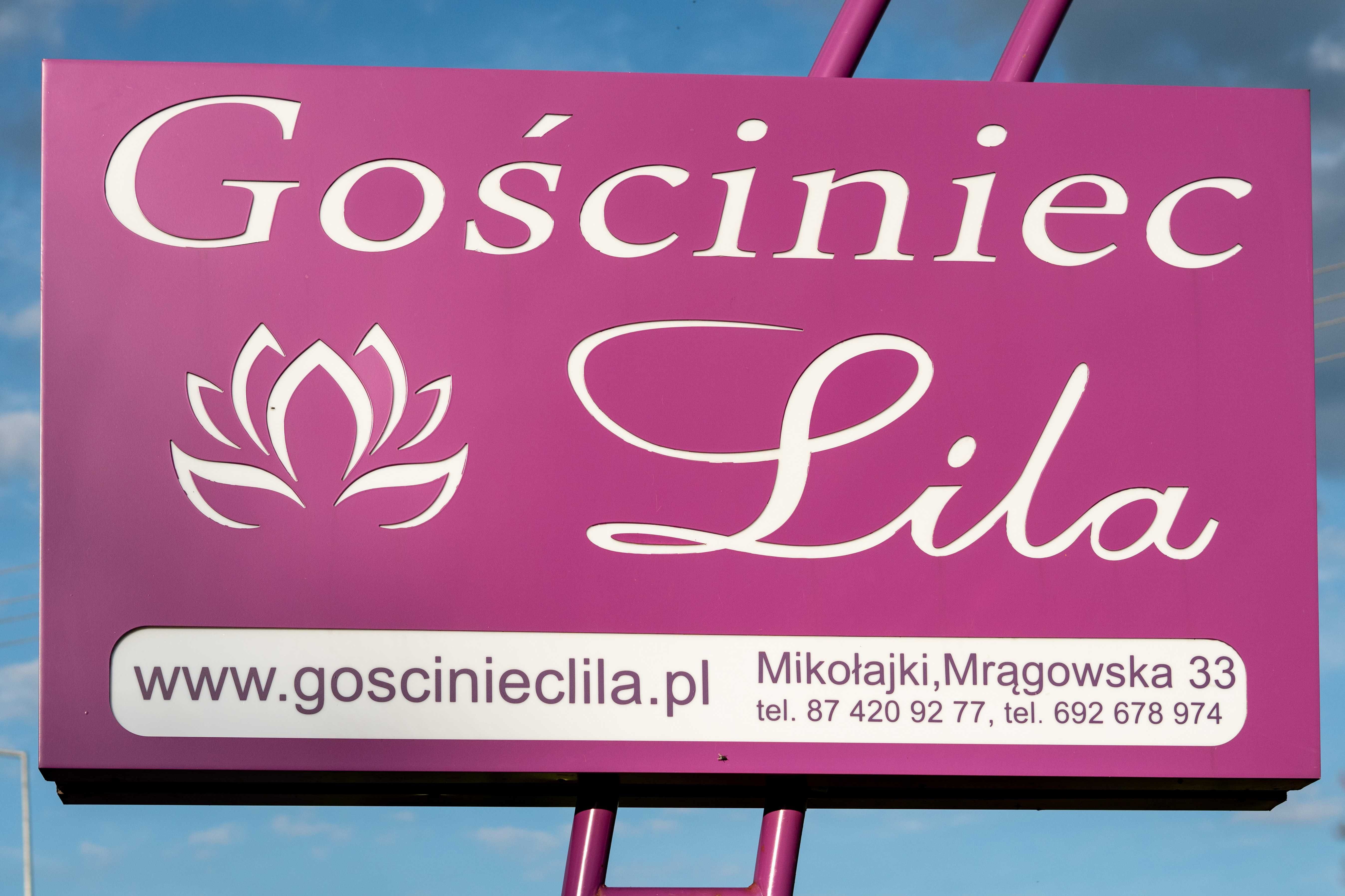 “Gościniec Lila” Mikołajki Mazury apartamenty pokoje od 160zł