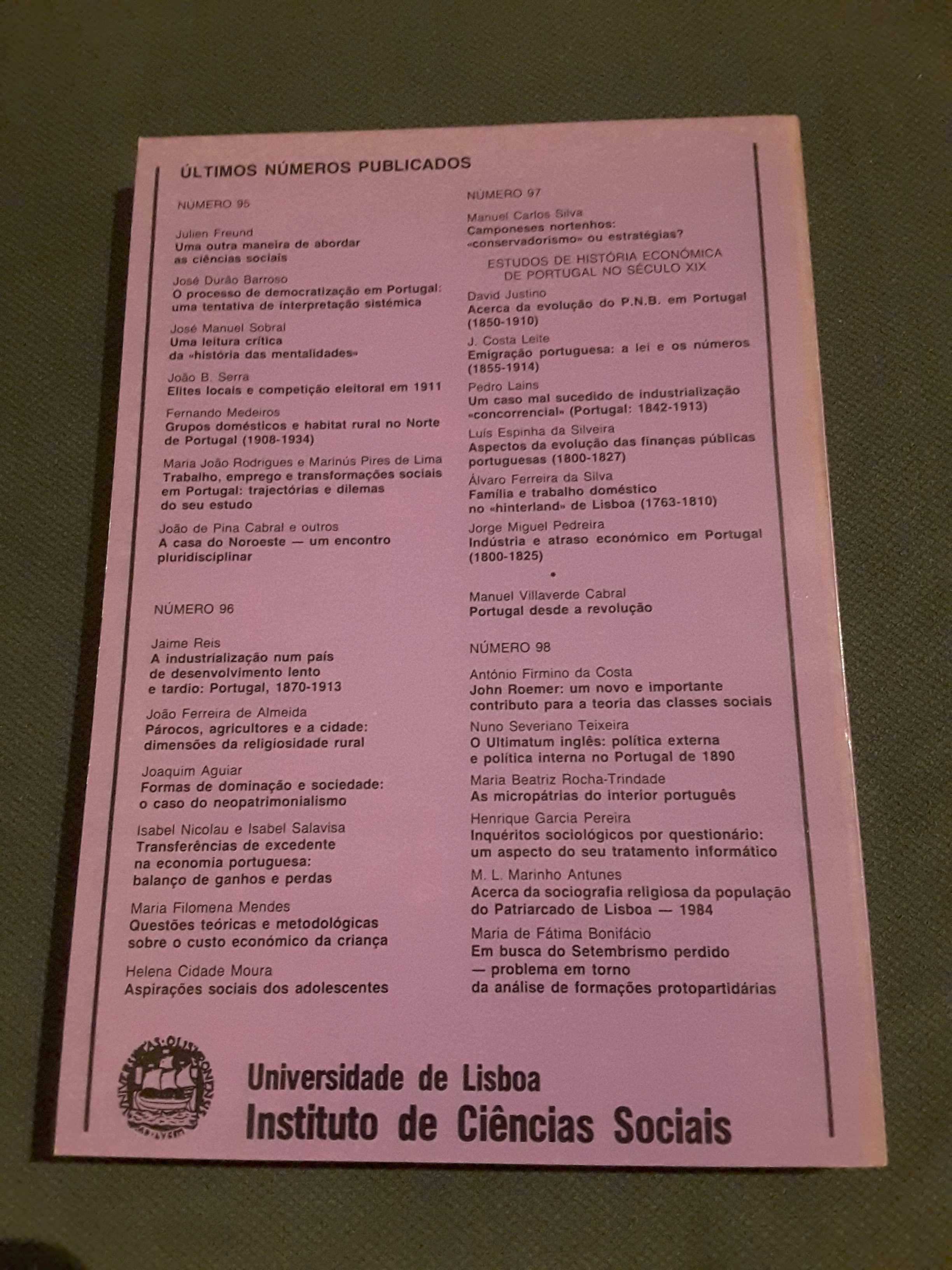 Economia Portuguesa / Os Patrões/Cidades e Espaços Urbanos