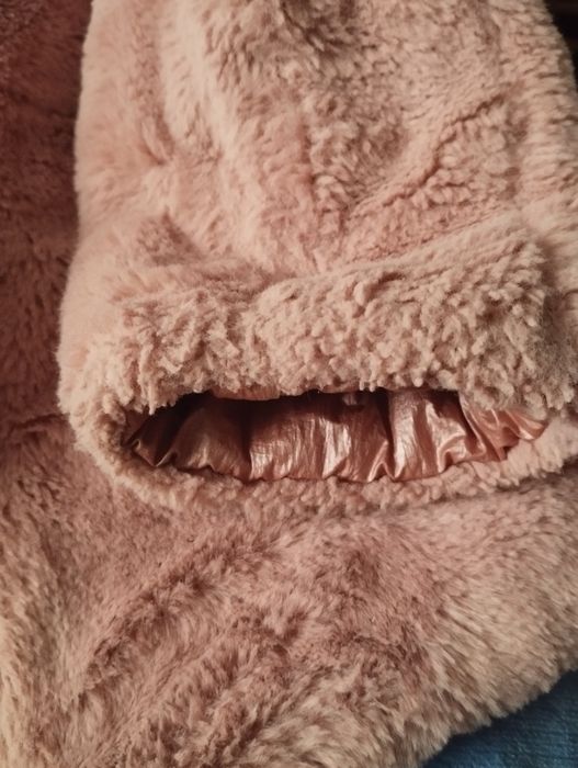 Куртка зимова для дівчинки двостороння