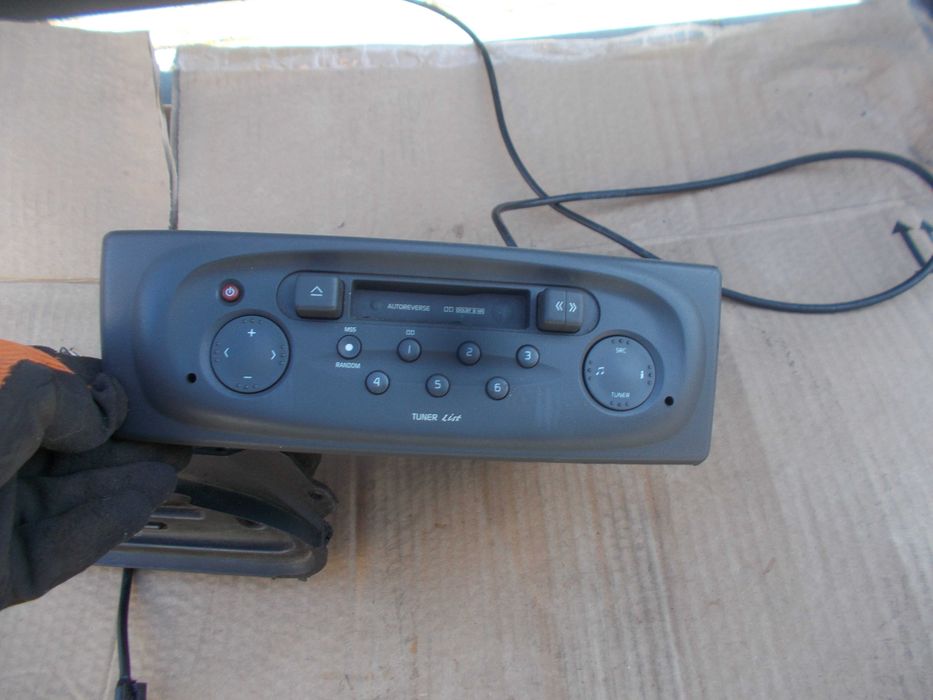 Radio Renault Scenic Megane Oryginalne Wyświetlacz komplet Zestaw