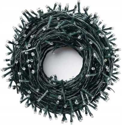 NOWE Lampki choinkowe światełka 100 LED RÓŻNE KOLORY DO WYBORU + Prog