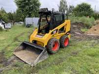Wynajem miniladowarki CAT caterpillar 216b/bobcat