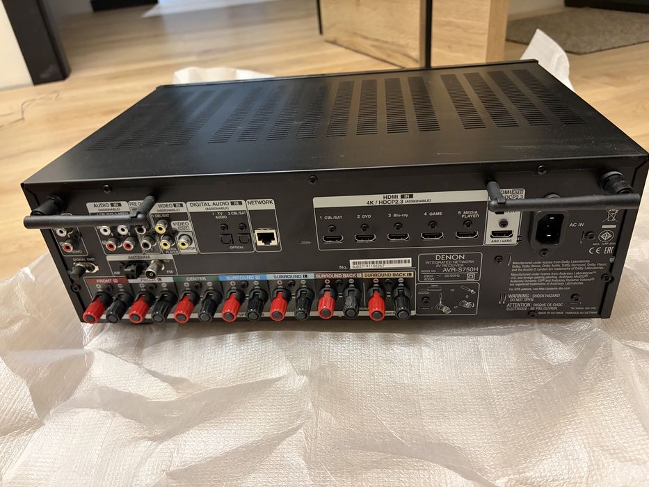 Amplituner Denon AVR-S750H – stan idealny!