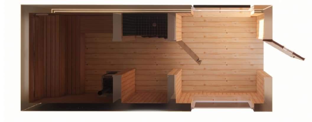 Saun ogrodowa,sauna nowoczesna
