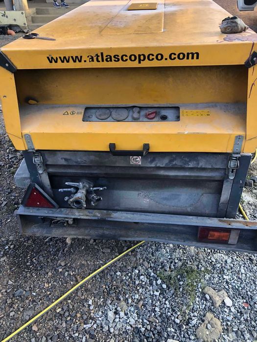 Компресор Atlas Copco XAS 97, у користуванні був дуже мало!