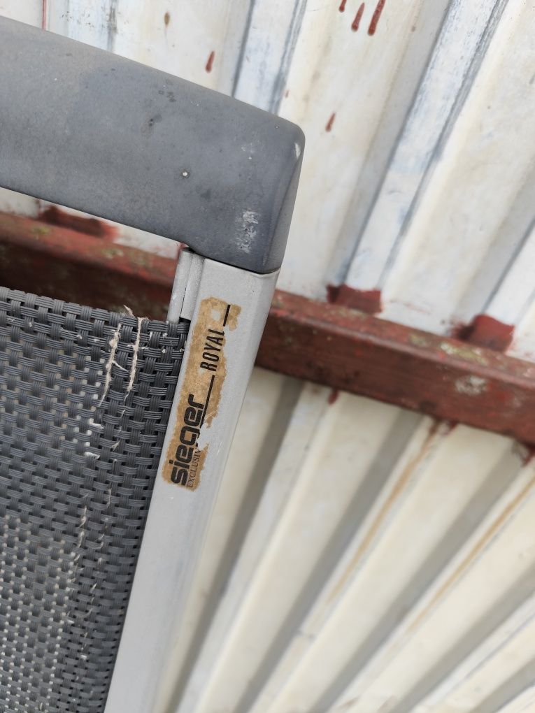 Leżak aluminiowy Sieger Royal