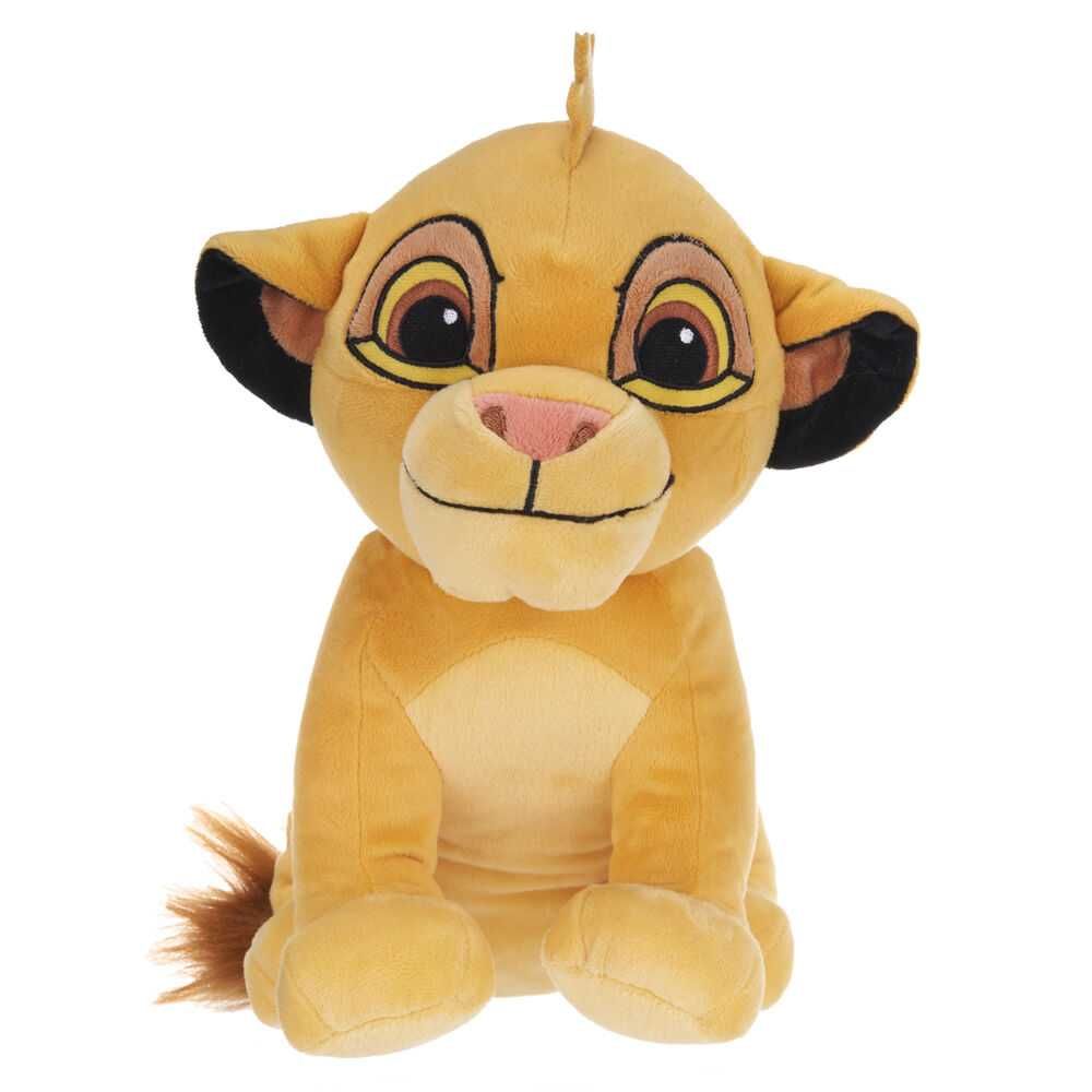 Peluche Rei Leão Simba criança 30 cm