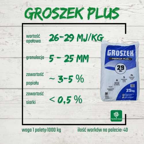 Węgiel groszek workowany