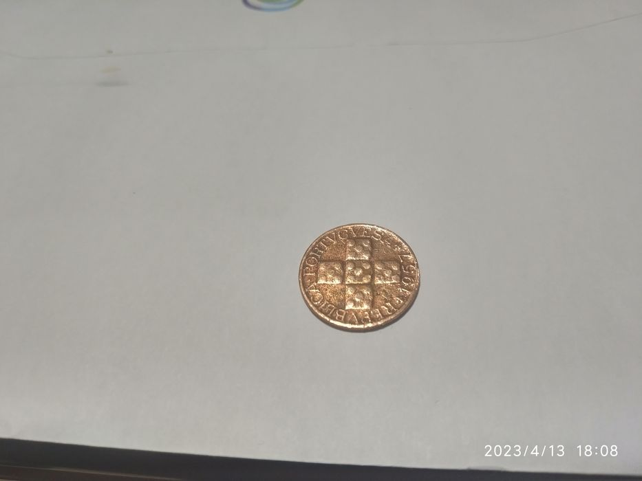 Moeda X centavos 1957