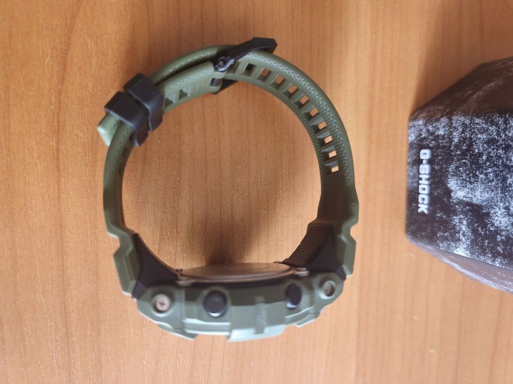 Zegarek G shock casio zielny w stanie idealnym