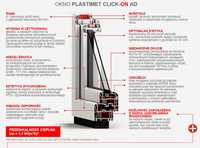 Okna PCV Plastimet NOWE