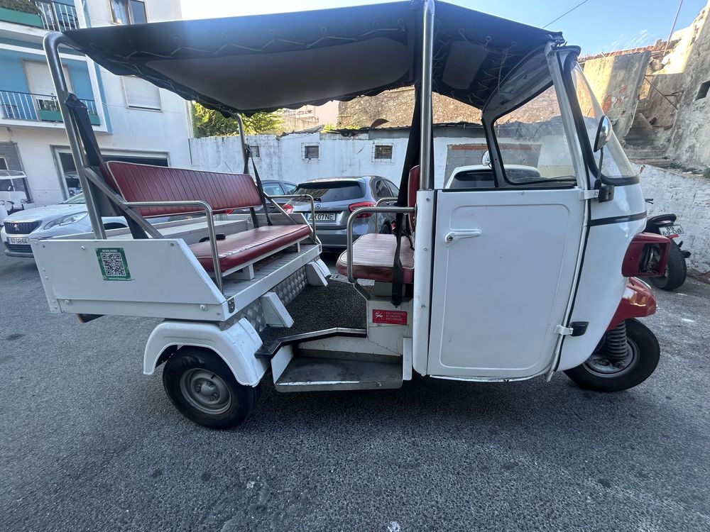 Tuk tuk piaggio 400 eletrico com baterias novas de litio com garantia
