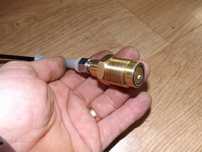 Adapter butla -butla 300 BAR przetoczka PCP