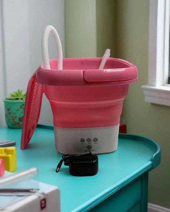 Пральна машина для подорожей складається в маленький розмір