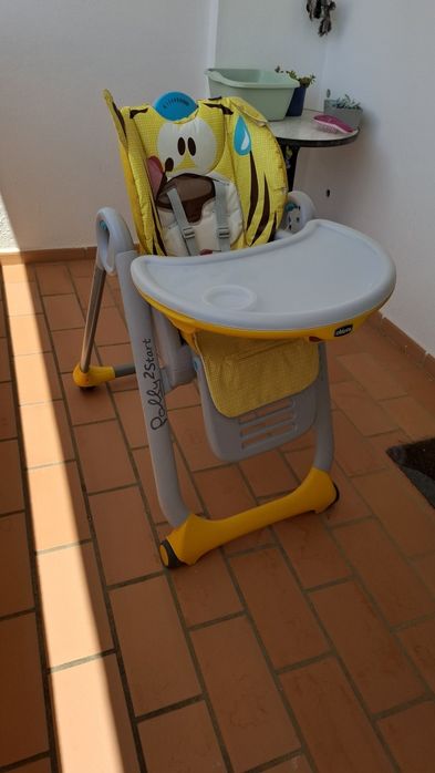 Vendo cadeira chicco polly 2 start
