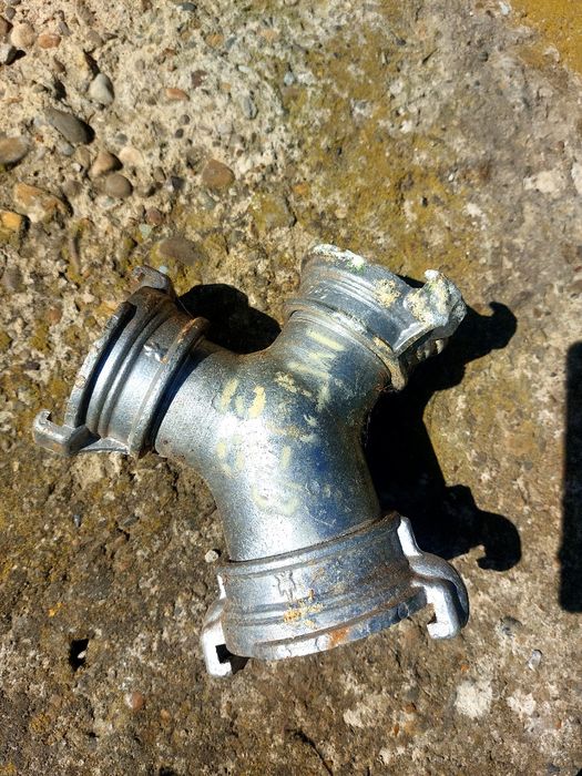 Пожежний перехідний кран