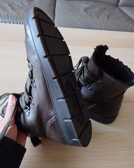 Botki buty Ecco rozm 36, skóra, super