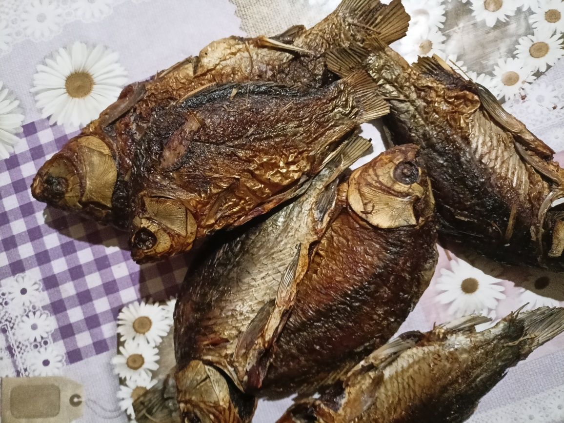 Риба сушена в печі, риба печена