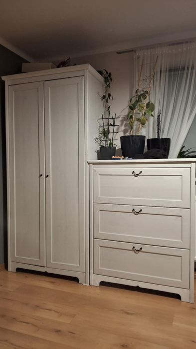 REZERWACJA Szafa+komoda IKEA Aspelund