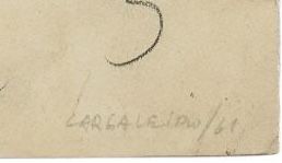 Cargaleiro - Original - Desenho 1961