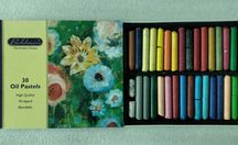 Масляна пастель Boldmere 30 oil pastels high quality wrapped blendable