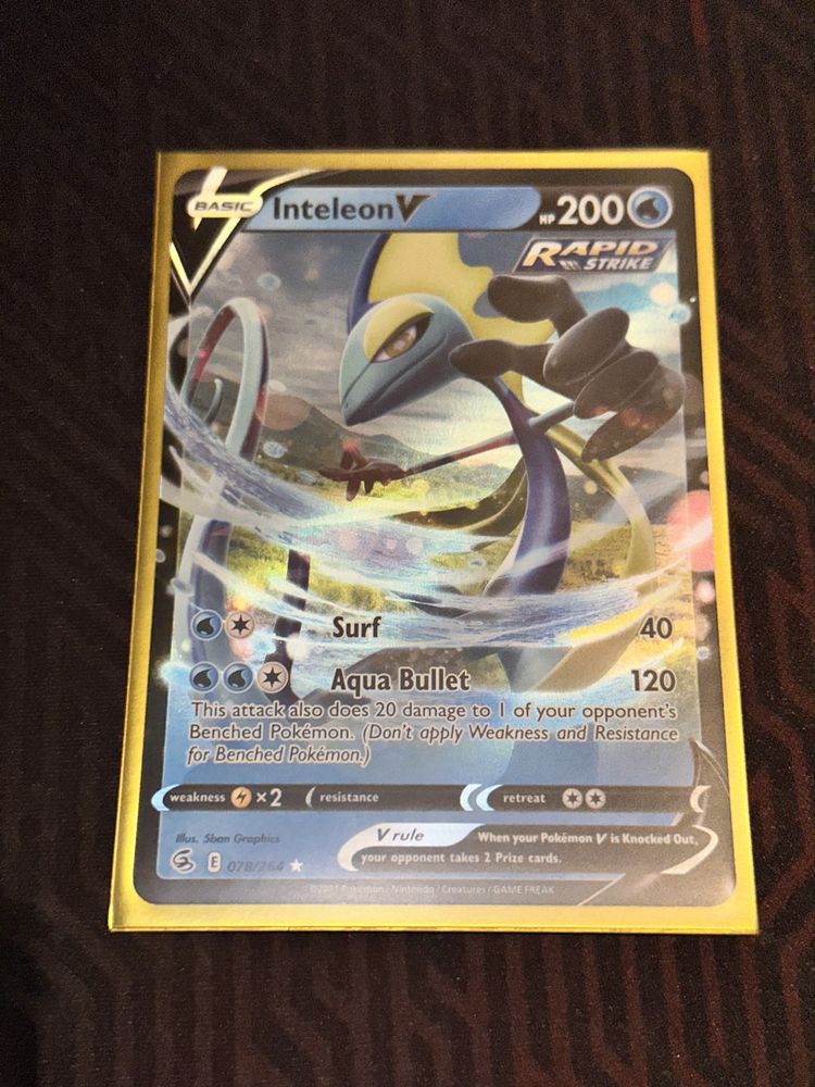 Carta Pokemon Inteleon V