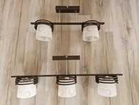 2 Lampy wiszące sufitowe żyrandol
