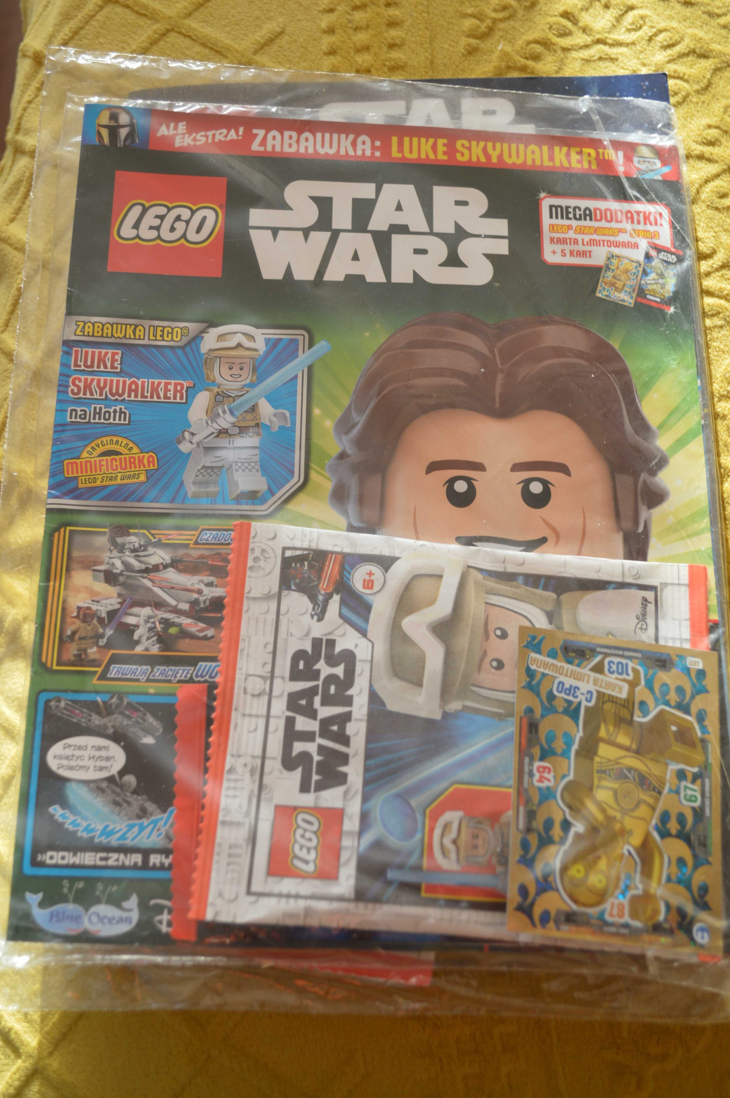 Czasopisma LEGO Star Wars z klockami 7 sztuk