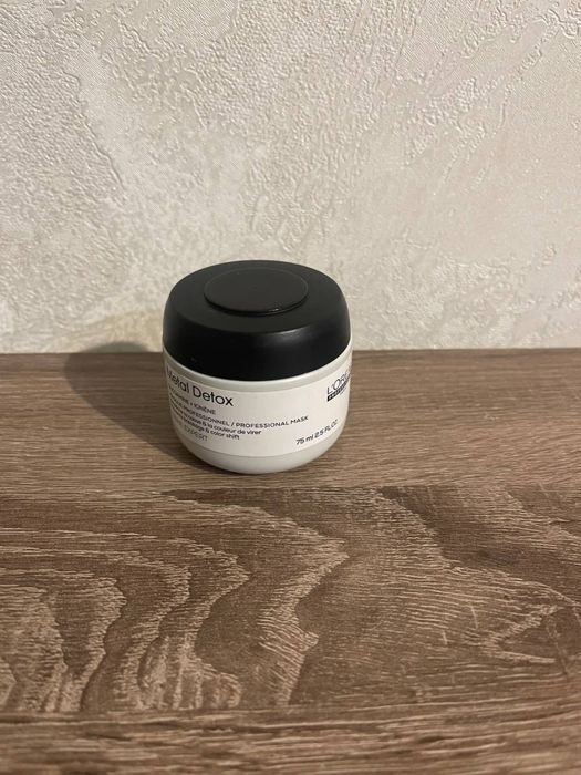 Професійна маска для волосся 75 мл loreal matal detox